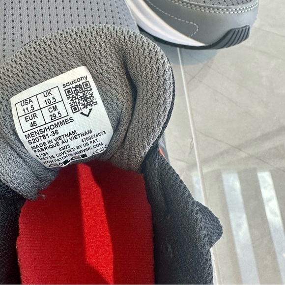 Saucony Mens Cohesion 16 Running Shoes - Picture 8 of 10